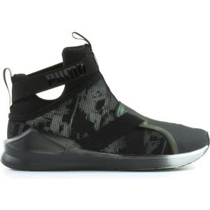 Puma - Fierce Strap Swan - Slip On Trainers - Zwart - Textiel