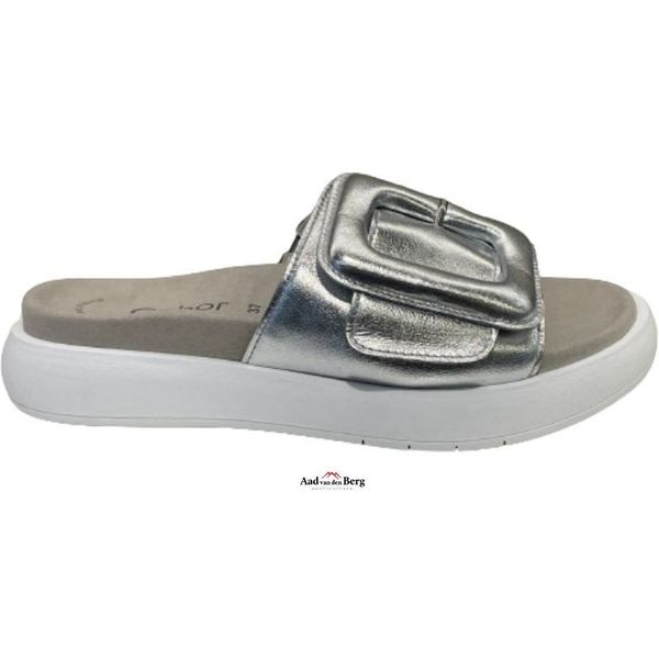 Gabor slippers zilver sale
