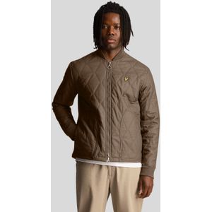 Lyle & Scott - Linden - Lichtgewicht Jack - Kaki - Regular Fit