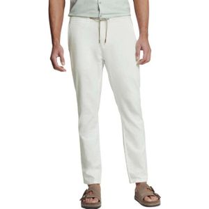 No Excess Pants h linen garment dyed white