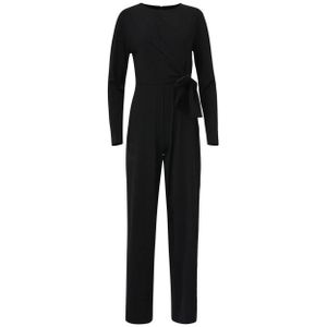 Smashed Lemon Jumpsuit met ronde hals in travelkwaliteit |