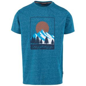 Trespass - Iduki T-shirt - Heren - Katoen/Polyester - Ademend - Korte Mouwen