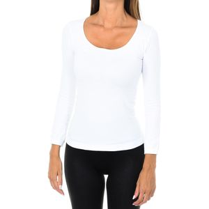 Dakota Langarm-Rundhals-T-Shirt 210397 Damen