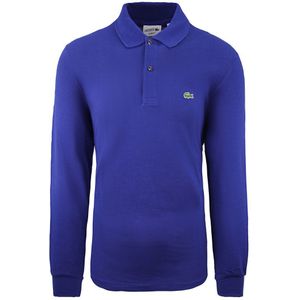 Lacoste - L1312 S2P - Poloshirt - Blauw - Klassiek Fit - Lange Mouw