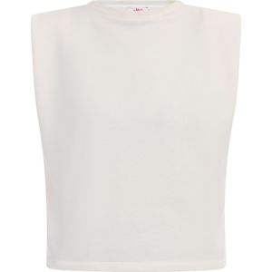 Mymo - Sweatshirt - Wolwit - Dames - Oversized Pasvorm