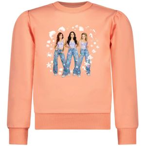 B.Nosy K3 meisjes sweater scottie african peach