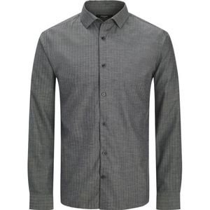 Jack & Jones - Jprblaparker - Overhemd - Zwart - Regular Fit - Lange Mouwen