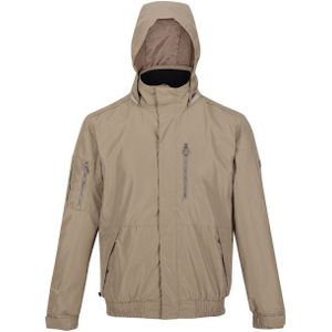 Regatta - Feelding Linear - Waterdichte Bomber Jas - Zwart - 100% Polyester