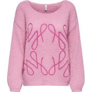 Only Onlalyssa life ls emb o-neck knt