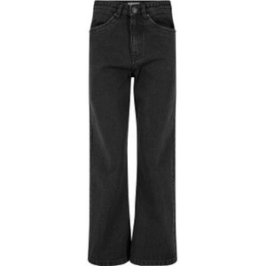 Urban Classics Dames denim cropped straight leg jeans