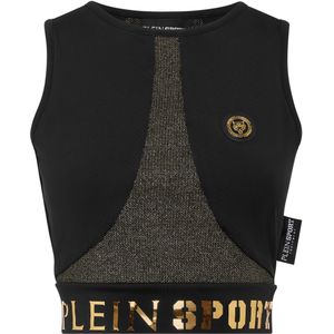 Plein Sport - Sport Top Statement - Zwart - Dames