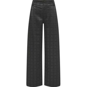 Jacqueline de Yong - Geggo Mia - Broek - Asphalt - Wide Leg Fit