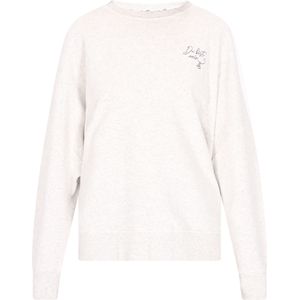 Dreimaster - Sweatshirt - Wit Melange - Dames