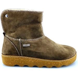 Rohde - 6128 - Pantoffels - Bruin - Wol - Rubber Zool