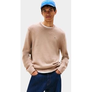Tommy Jeans - TJM SLIM ESS SWEATER EXT - Pullover - Bruin