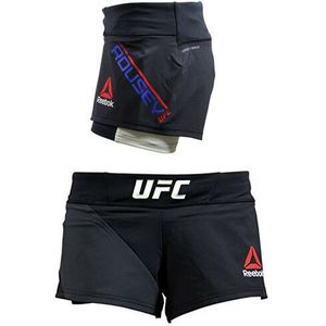 Reebok - UFC Ronda Rousey Octagon - Korte Broek - Zwart