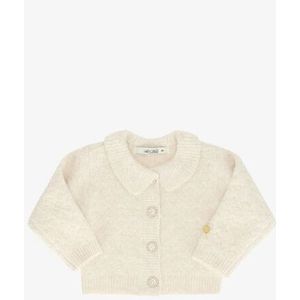Le Chic - Gebreid Vest - Off-white - Ombely Knitted