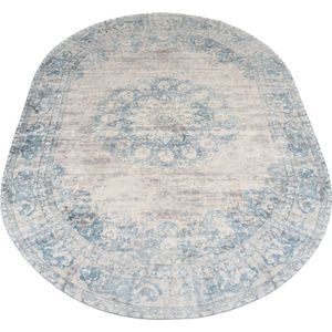 Veer Carpets Vloerkleed viola blue ovaal 160 x 230 cm