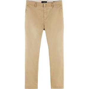 Scotch & Soda Fave- classic organic cotton twill sand