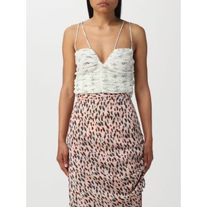 Gelaagde V-hals Spaghetti Top