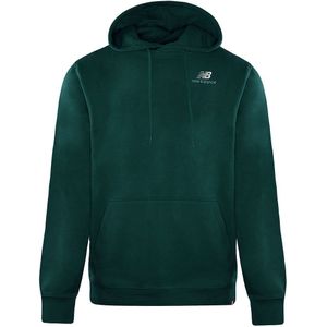 New Balance - MT11550 TKK - Hoodie - Teal - Heren Essentials Geborduurde Pullover