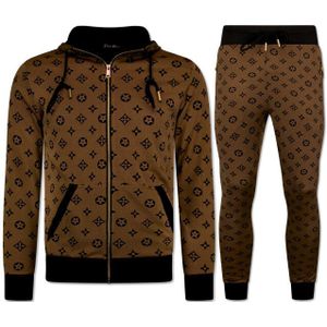 Top-Star - 5036 - Trainingspak - Bruin - Joggingpak Heren Volwassenen