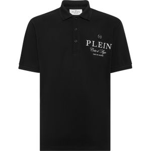 Philipp Plein - SS Club The Course - Polo Shirt - Zwart - Katoen