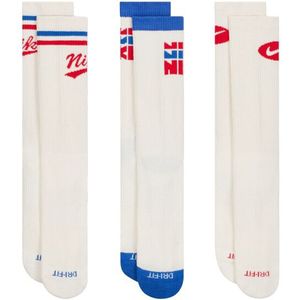 Nike - Uniseks Everyday Plus - Sportsokken - Pak van 3