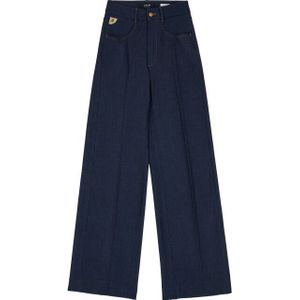 Lois - Rosa Stitch Roble Contrast - Donkerblauw Melange Pantalon