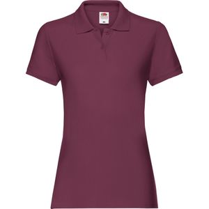 Fruit of the Loom - Dames premium poloshirt - 100% Katoen - Pique