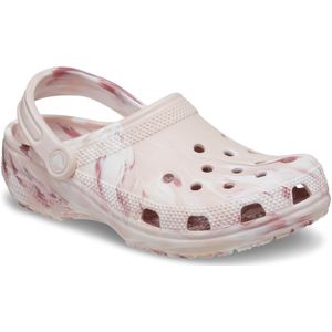Crocs - Classic Clog Marbled - Klompen - Beige/Roze - Dames