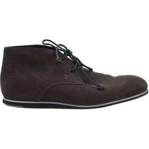 Tod's Veterschoenen in Donkerbruin Suède