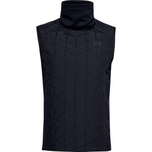 Under Armour - ColdGear - Heren Vest - Zwart - Reactor Run