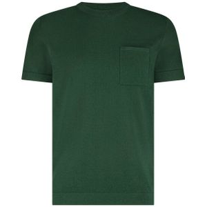 State of Art - T-shirt - Donkergroen - Korte Mouwen