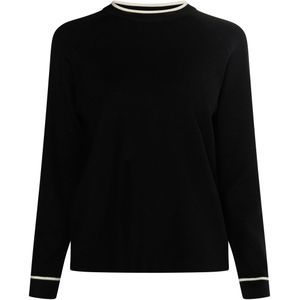 Gebreide Trui - Effen - Viscose - Ronde Hals - Lange Mouw