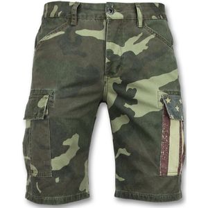 Enos Camouflage korte broek bermuda online