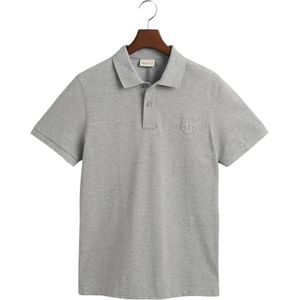 Gant - Poloshirt - Reg Tonal Shield - Korte Mouwen