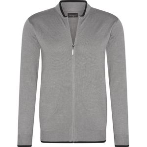 Cappuccino Italia - Full Zip Cardigan - Heren Vest - 100% Katoen en Acryl