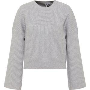 DreiMaster - Incus - Gebreide Trui - Grijs Melange