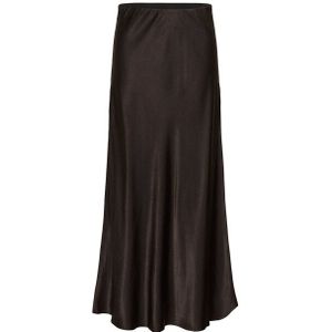 Estelle - Long Skirt - Espresso - A-shape - Lange Lengte