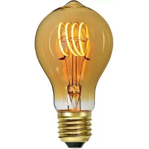 Highlight Vintage kristalglas filament lamp amber – dimbaar