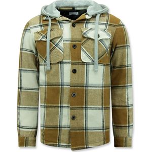 Enos Lumber jacket met capuchon 7969