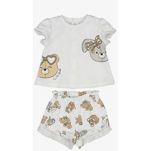 Baby Mayoral - Korte Broek - All Over Print - T-shirt - Beren Print
