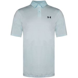 Under Armour - Performance - Poloshirt - Lichtblauw - Gestreept