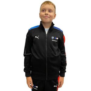 Puma - Motorsport BMW Logo Jacket - Kinderen - 97% Polyester - Met Lange Mouwen
