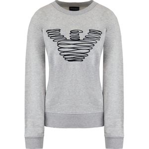 Emporio Armani - 7V2M93 6J39Z - Sweatshirt - Lichtgrijs - Dames