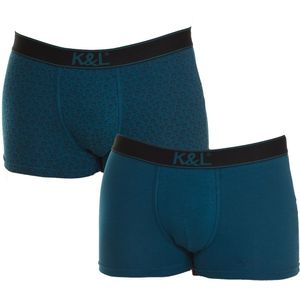 Pack-2 Ademende stoffen boxers met anatomische voorkant KL2004 heren