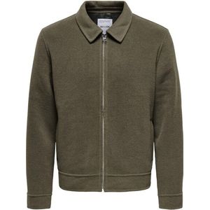 Only & Sons - Onsdenzel Wool Jacket - Jas - Walnut - Mannen