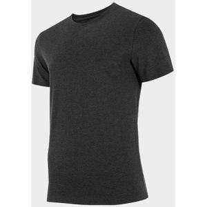 4F - T-Shirt - Zwart - 100% Katoen - Logo