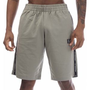 Emporio Armani - EA7 Logo Tape - Korte Broeken - Grijs